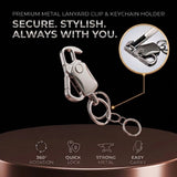 4 in 1 Keychain Spinner Multi-Function Tool Waist Double Ring Keychain Gift
