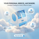 Air Portable 3 In 1 Conditioner Humidifier Purifier Mini Cooler