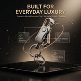 4 in 1 Keychain Spinner Multi-Function Tool Waist Double Ring Keychain Gift