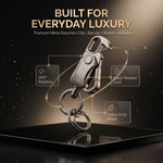 4 in 1 Keychain Spinner Multi-Function Tool Waist Double Ring Keychain Gift